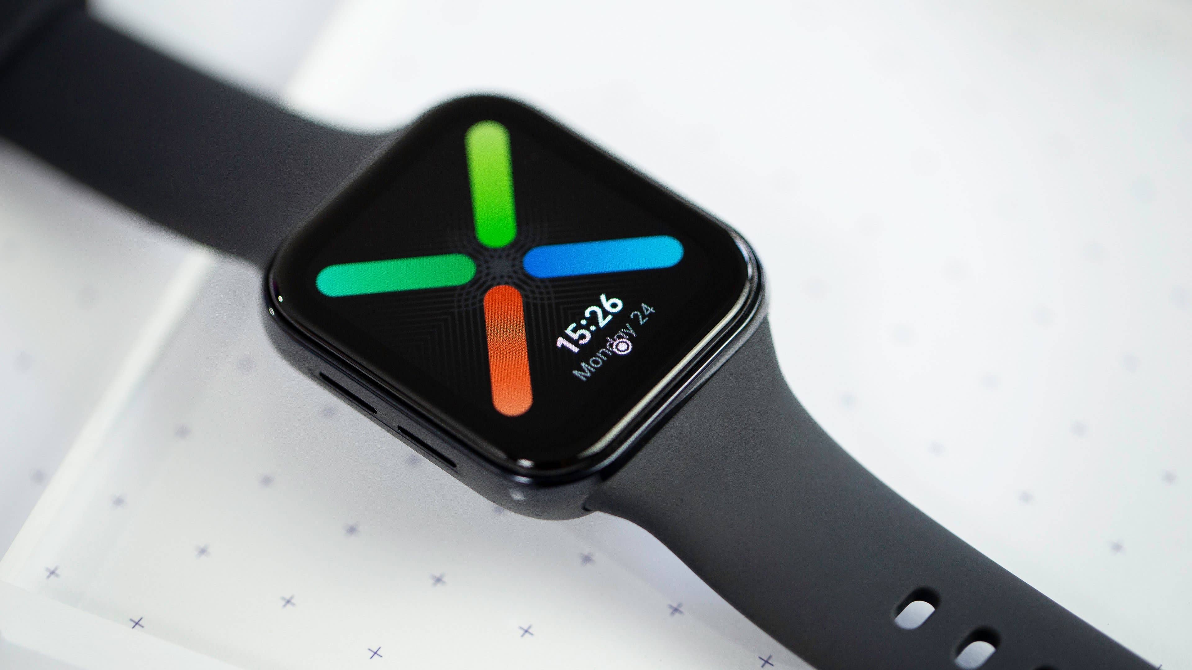 NextPit Oppo Watch screen