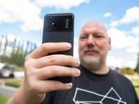 Casi im IFA-Sommergarten mit dem Poco M5