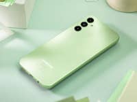 Das Samsung Galaxy A14 von der Rückseite