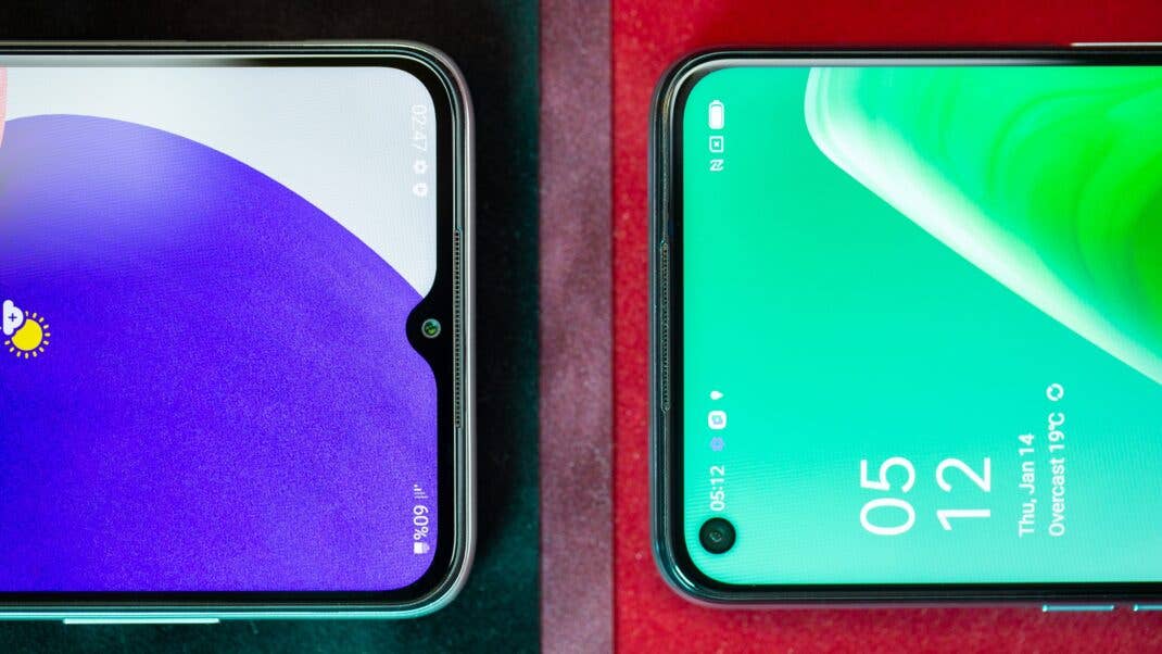 Samsung Galaxy A22 5G vs Oppo A54 5G Samsung Galaxy A22 5G vs Oppo A54 5G