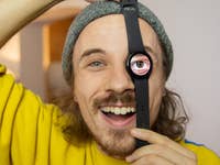 Ben, der Quatsch mit der Samsung Galaxy Watch 4 macht.