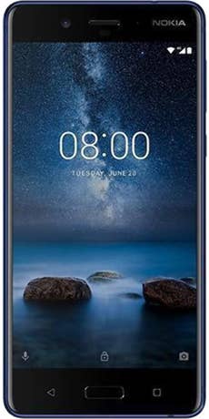 Nokia 8 glossy blue
