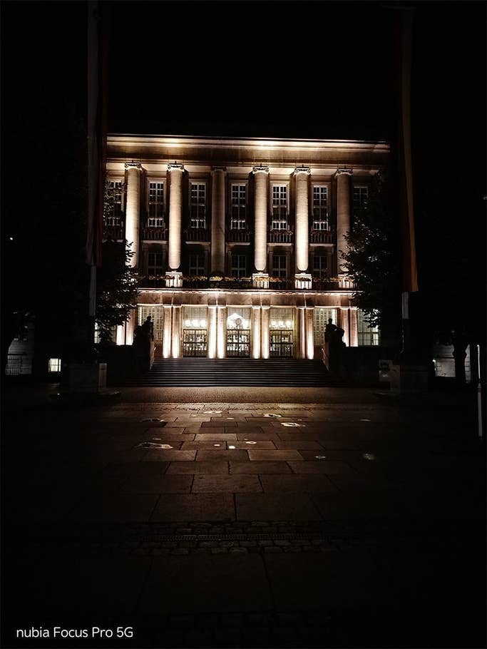 Nachtmodus des nubia Focus Pro 5G