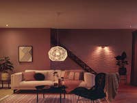 Philips Hue Raum in warmweiß