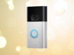 Ring Video Doorbell 2. Generation mit Highlight-Hintergrund