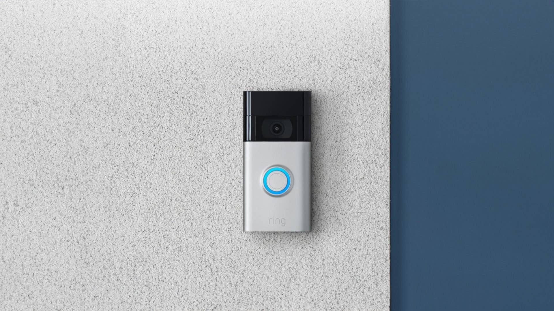 Ring Video-Türklingel an der Wand