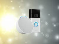 Ring-Video-Türklingel mit Amazon Echo Pop im Angebot