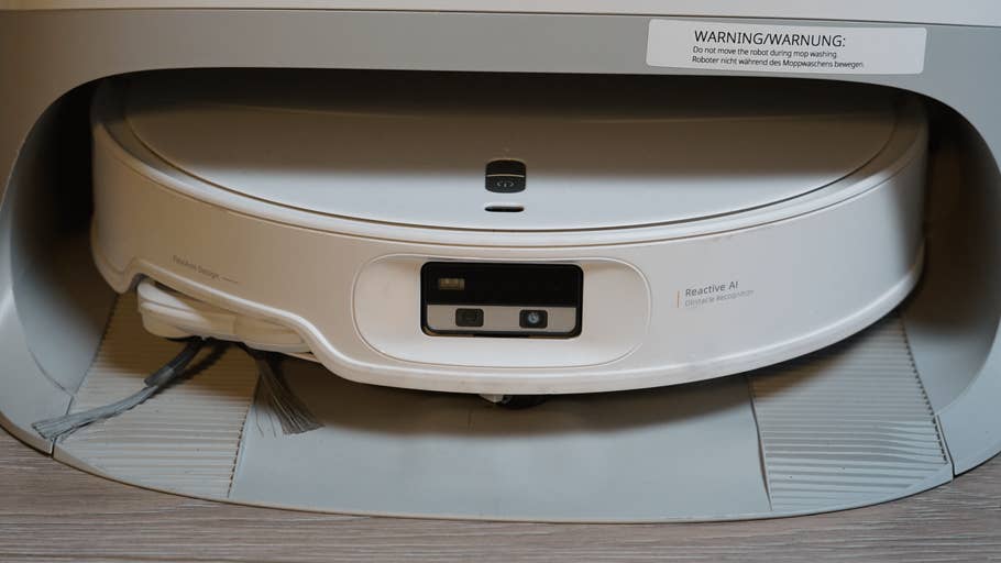 Roborock Qrevo Curv 2 Pro Roboterstaubsauger mit Hinderniserkennung.