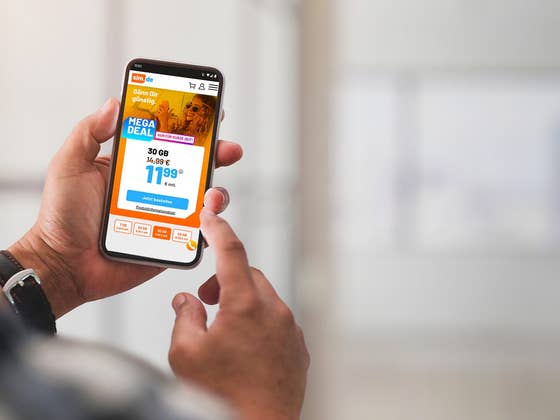Mehr Datenvolumen bei Sim.de: 30 GB statt 10 GB super günstig abgreifen