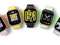 5 Smartwatches sind zu sehen