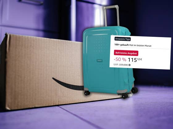 Günstiger als am Prime Day: Samsonite Koffer zum halben Preis bei Amazon