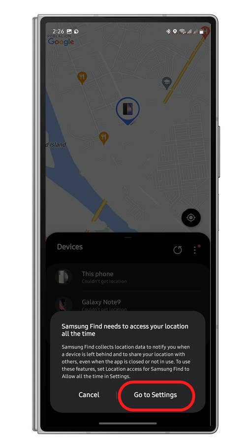 Wie Ihr Euren Standort mit der Samsung-Find-App dauerhaft freigebt