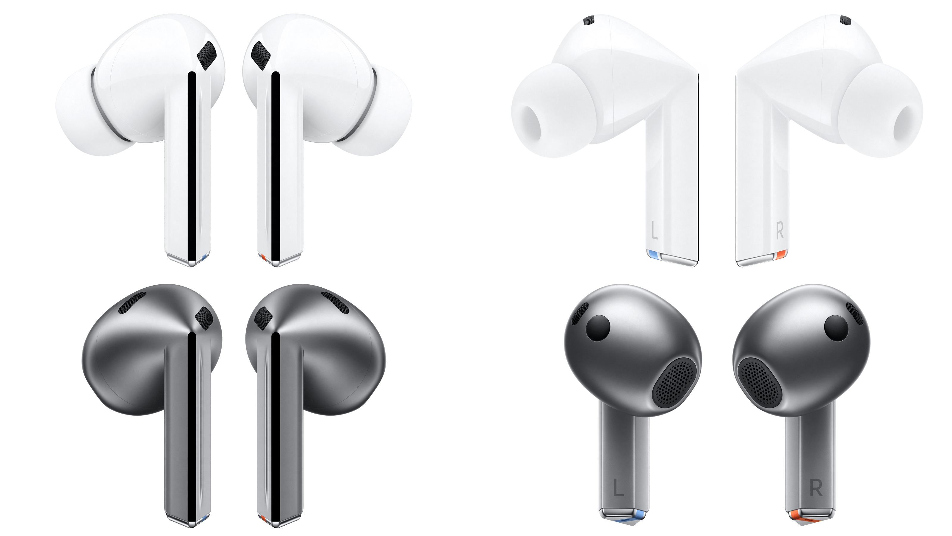Samsung Galaxy Buds 3 Pro and Buds 3