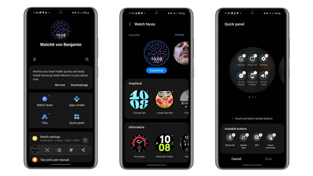 Samsung Galaxy Watch 6 App Samsung Galaxy Watch 6 App