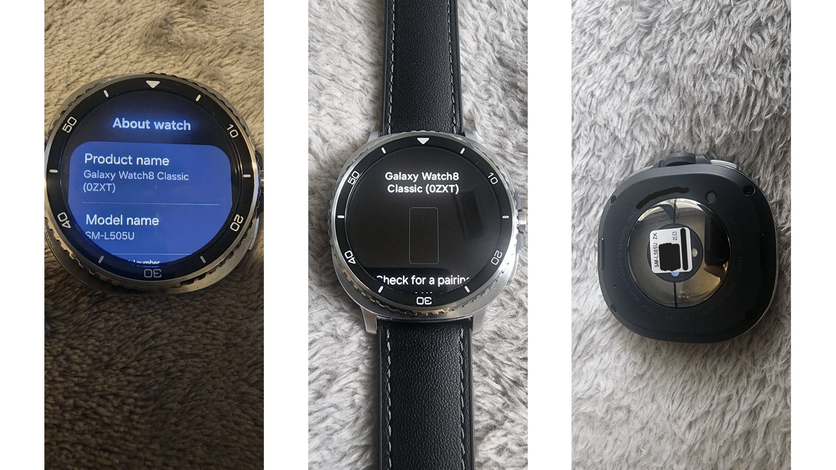 Design-Leak der Samsung Galaxy Watch 8 Classic
