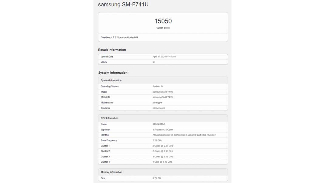 Samsung Galaxy Z Flip 6