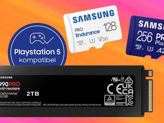 SSDs und microSD-Karten von Samsung irre günstig: SSD 990 Pro 2 TB & mehr