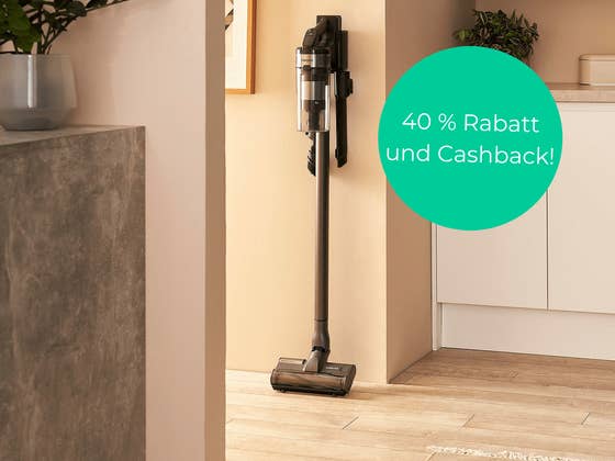 Top-Preis: Samsung Akkusauger mit großem Rabatt und Cashback