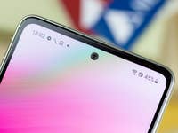 Samsung Galaxy A53 Display aus der Nähe