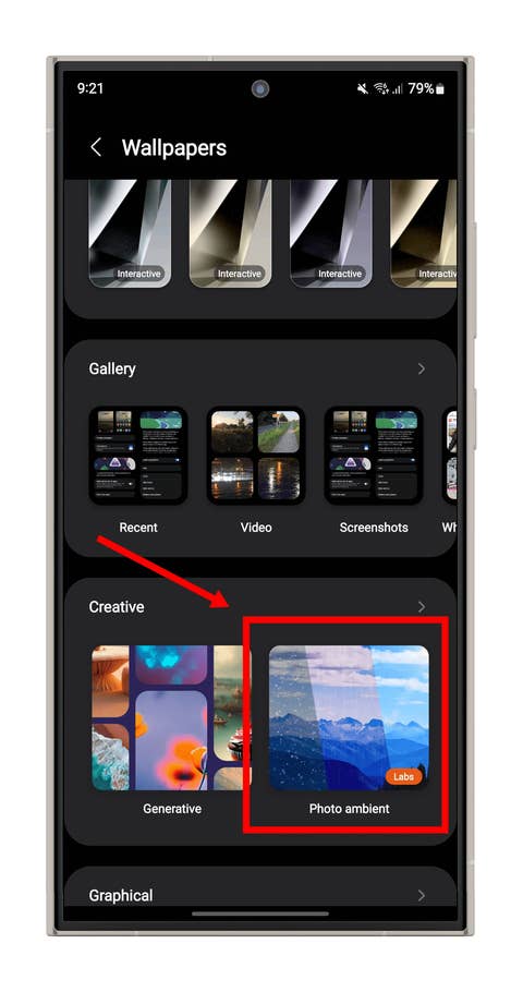 One-UI-6-Screenshot: Echtzeit-Wetter-Hintergründe einrichten