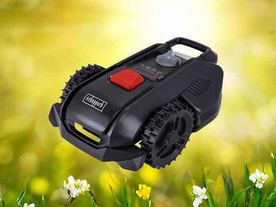 Aldi-Mähroboter zum Sparpreis: Discounter haut dieses Scheppach-Modell raus!