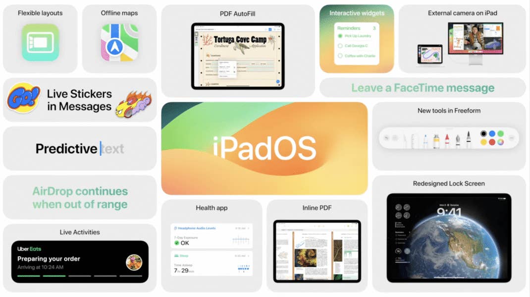Apple iPadOS 17 Apple iPadOS 17