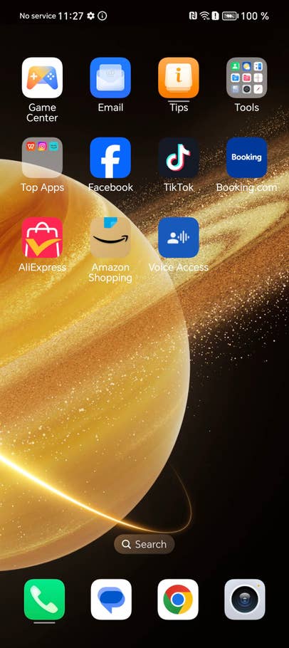 Homescreen des Honor Magic V3