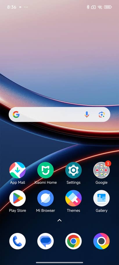 Poco F7 Ultra: Homescreen