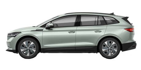 Skoda_Enyaq 60_seitlich_silber