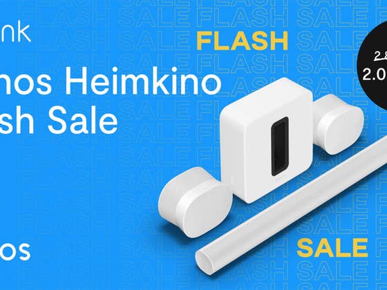 Sonos-Heimkino-System mit gratis Echo Show 5 bei tink!