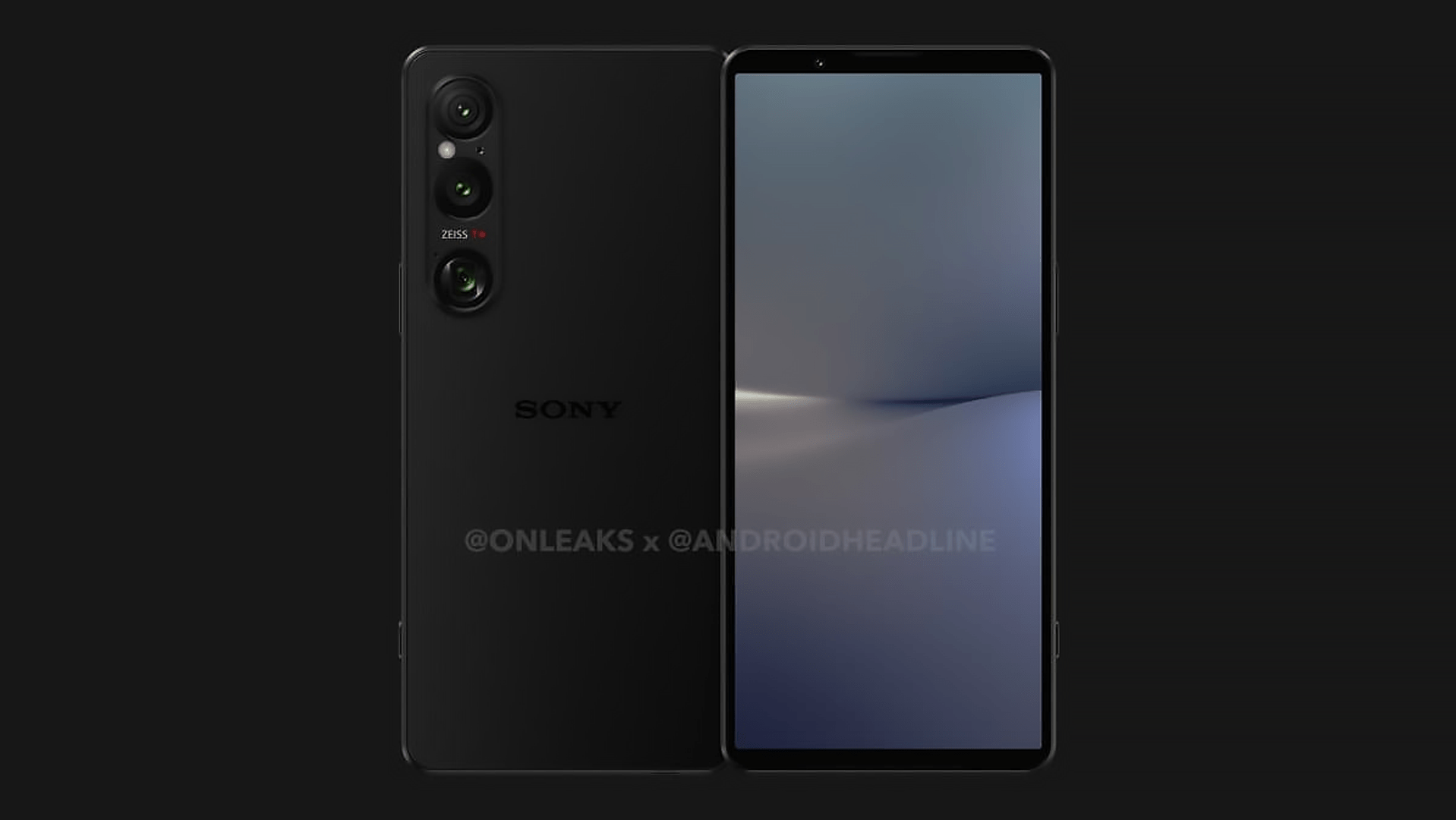 Sony Xperia 1 VI Renderbilder