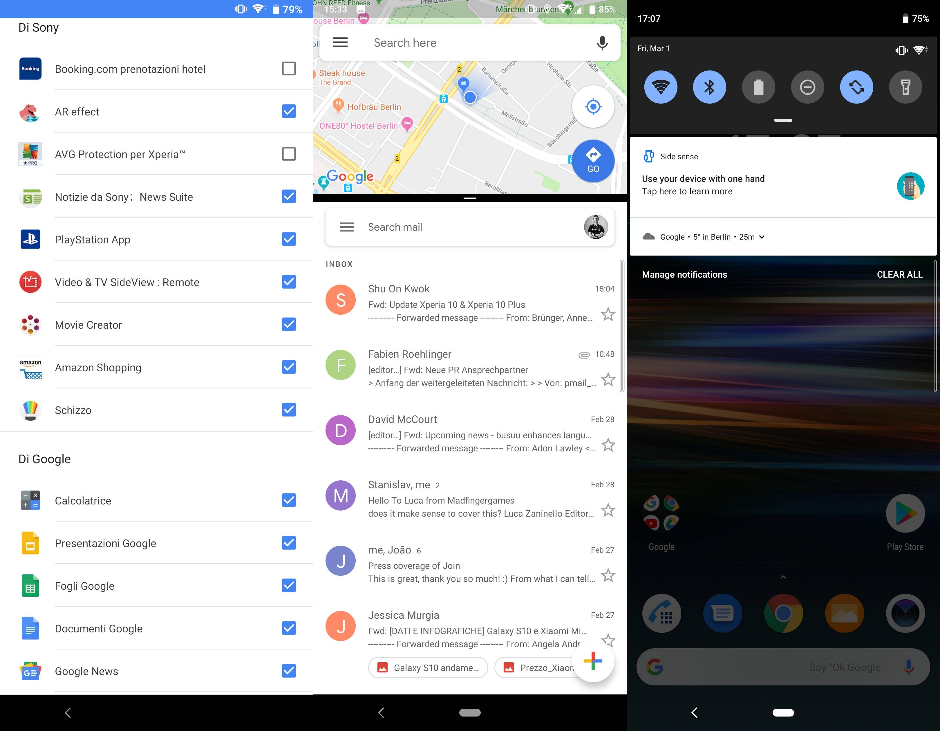 Sony xperia 10 plus software