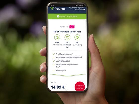 Weniger als 15 € – So günstig sind 40 GB im Telekom-Netz selten