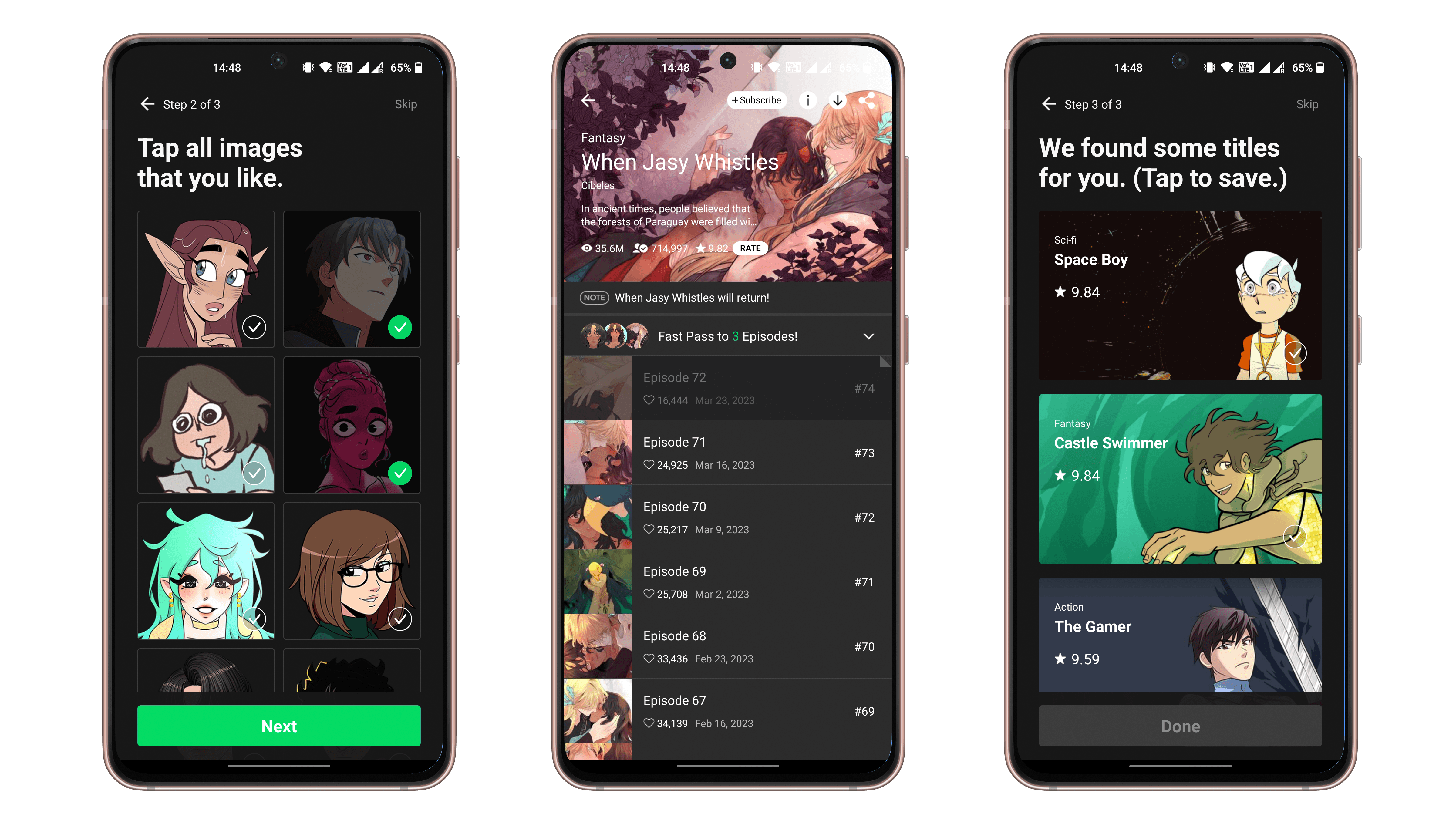 Top 5 apps - WebToon Screenshot