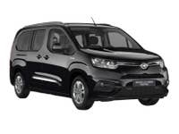 Toyota_Proace City Verso Electric L2_seitlich vorn_schwarz