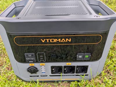 VTOMAN FlashSpeed 1500 Frontview