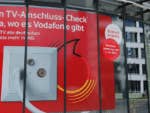 Vodafone-Kundenzentrum-Gebäude ist zu sehen