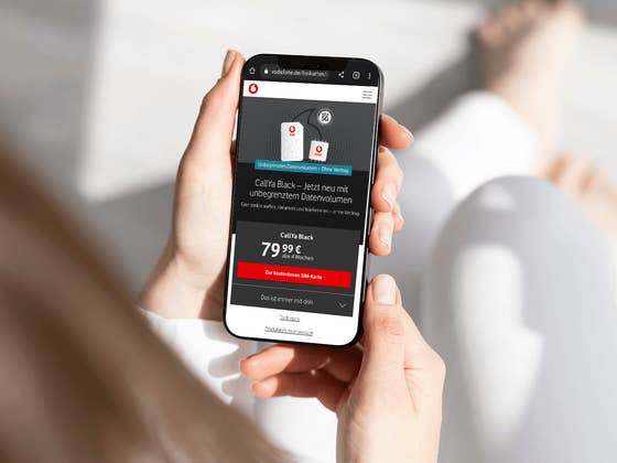Unbegrenztes Datenvolumen ohne Laufzeit: Vodafone startet neuen Tarif!