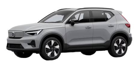 Volvo_XC40 Recharge Single Motor_seitlich vorn_grau
