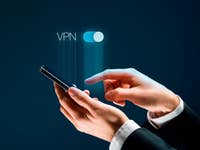 Ein VPN-Stockphoto