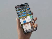 Screenshot der Fotos-App unter iOS 18