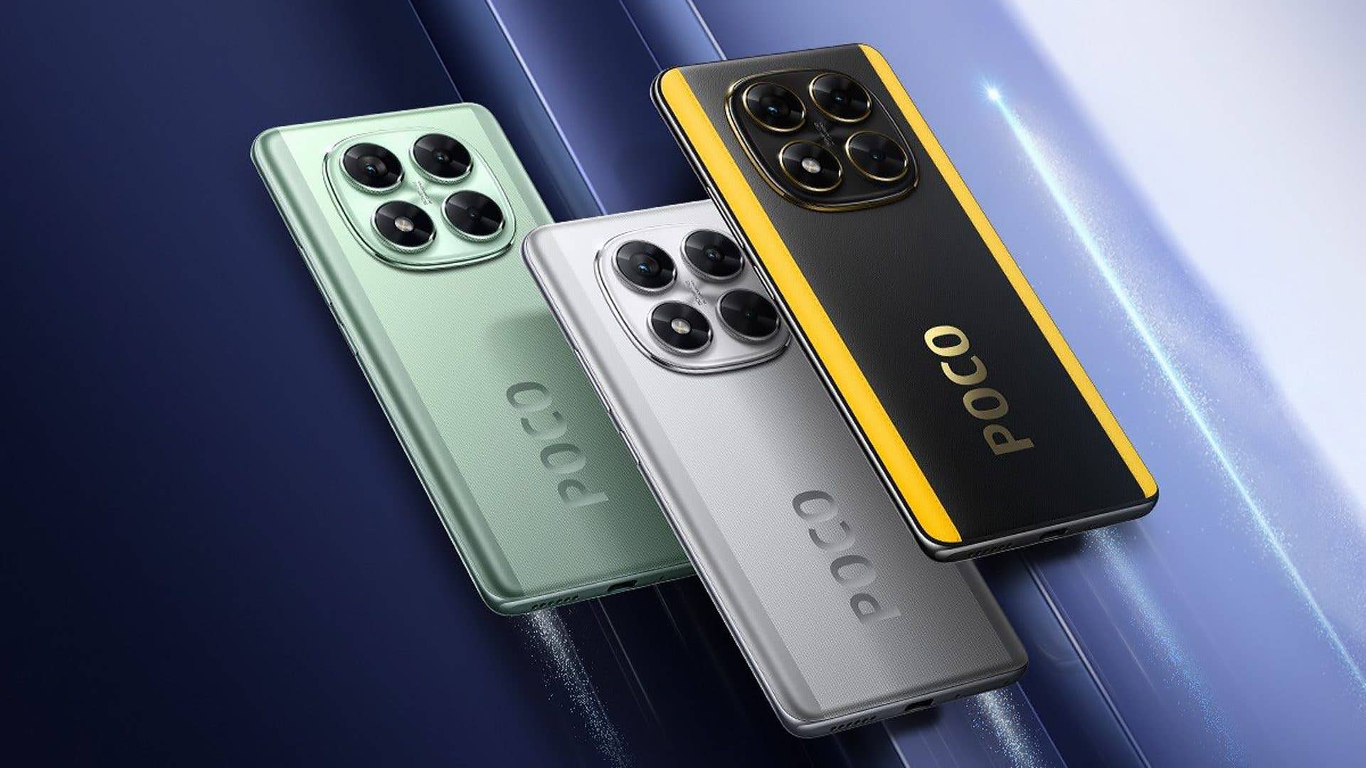 Xiaomi Poco X7 Design in drei Farben