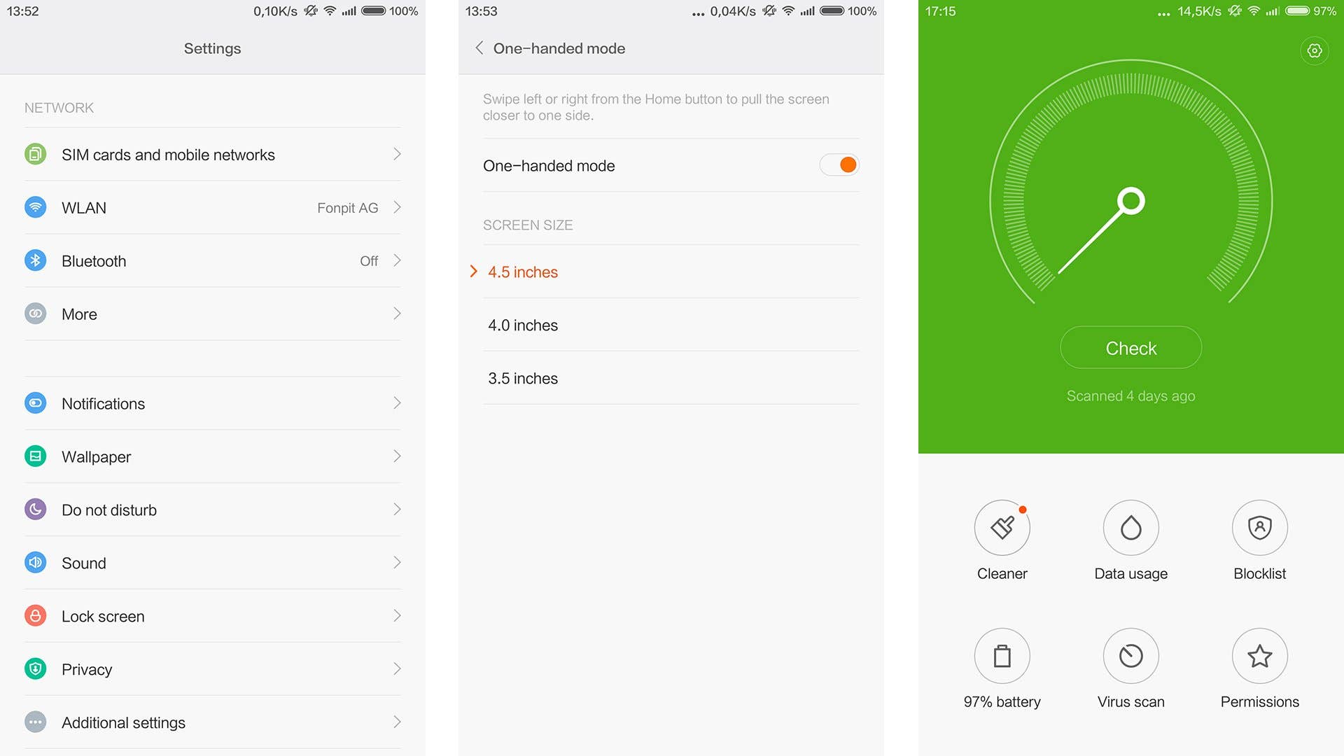 Xiaomi Mi Note Pro MIUI 3