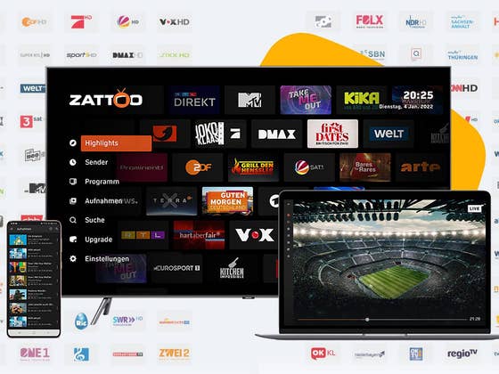 Testet Zattoo 30 Tage gratis und gewinnt einen Smart-TV f&uuml;r bis zu 1.200 &euro;