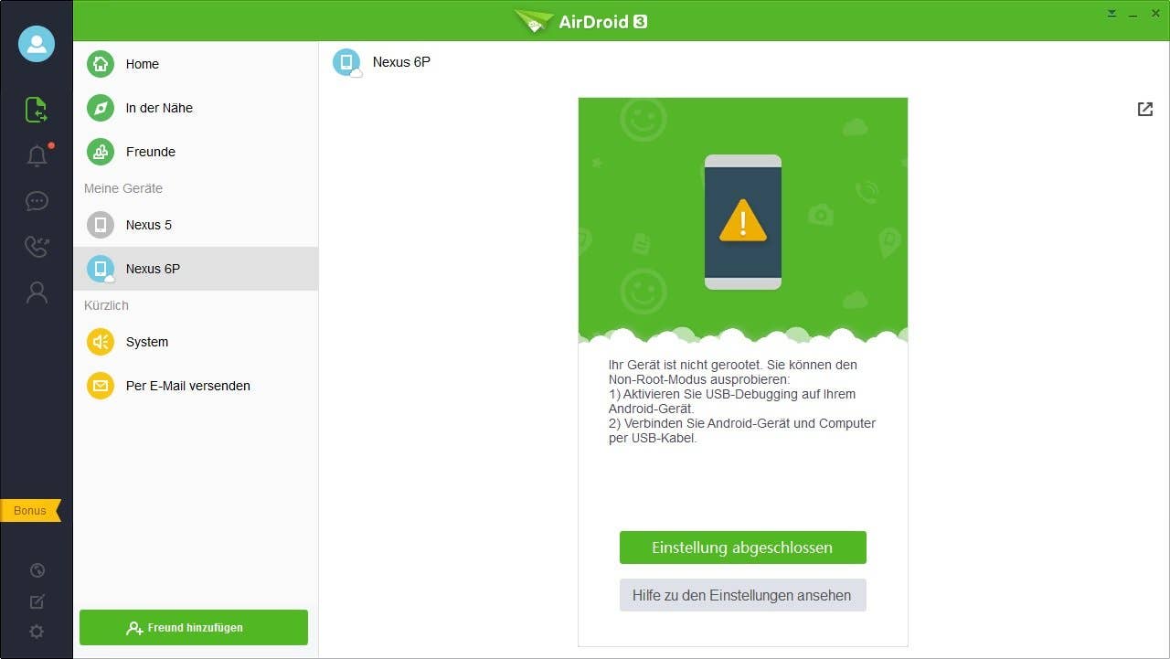 airdroid device airmirror de