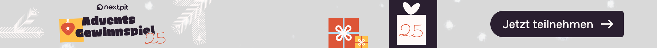 das nextpit-Adventsgewinnspiel 2025 für den 25.12