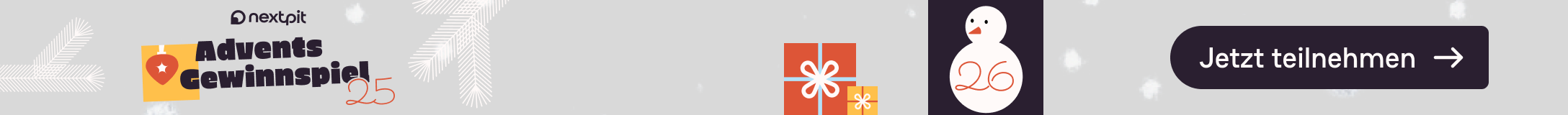 das nextpit-Adventsgewinnspiel 2025 für den 26.12