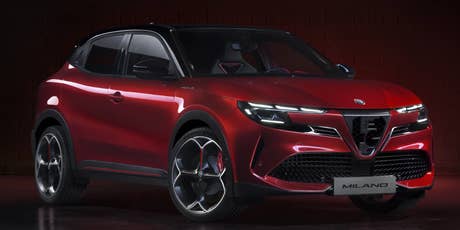 E-auto Alfa Romeo Junior Elettrica Foto: E-auto Alfa Romeo Junior Elettrica