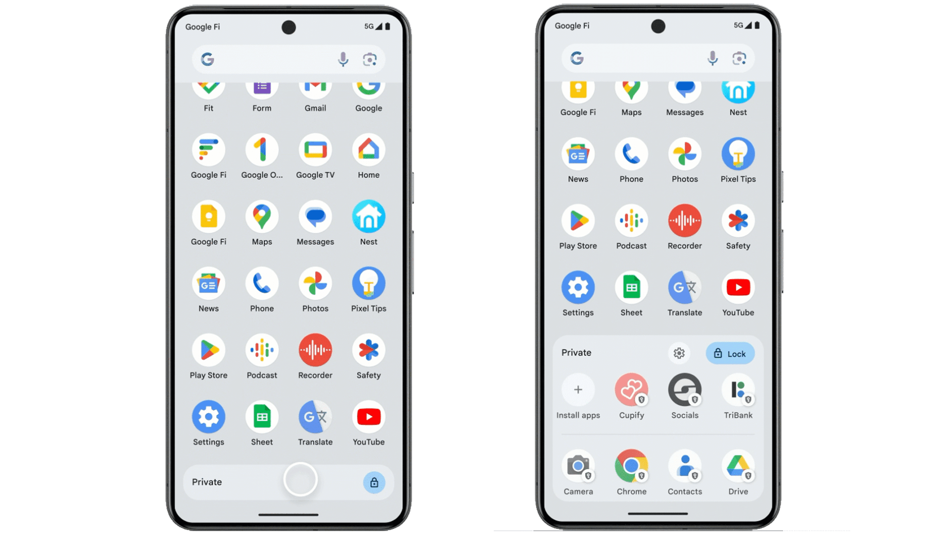Android 15 beta 2 fügt Private Space ein