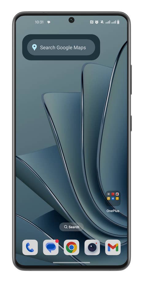 Screenshot, wie man Android-Verknüpfungen anlegt